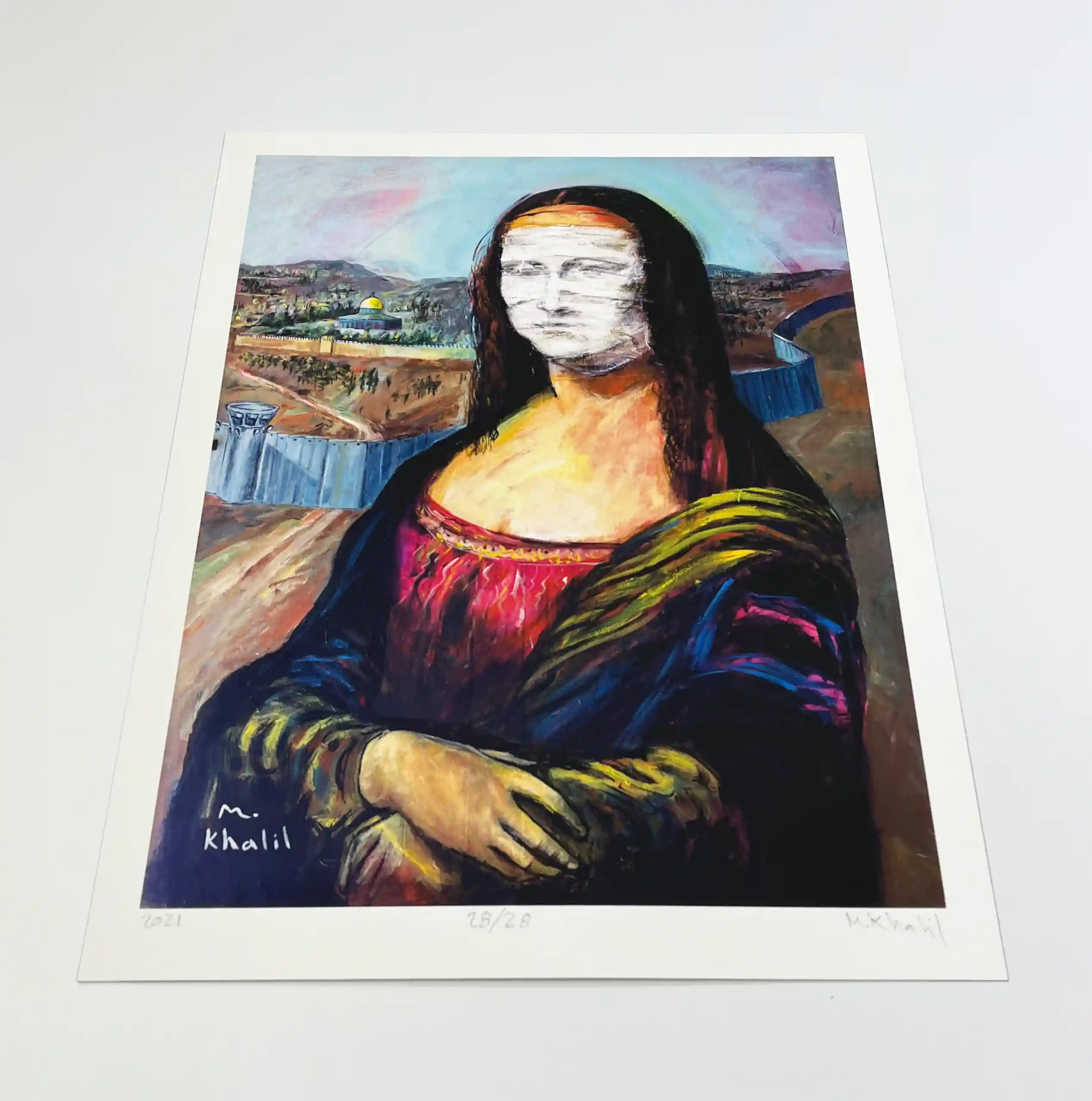 Jerusalem Mona Lisa