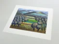 olive trees landscape by nabil anani - Canvas Wall Art Palestine