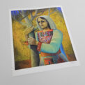 Palestinian Woman and Olive Tree Artist