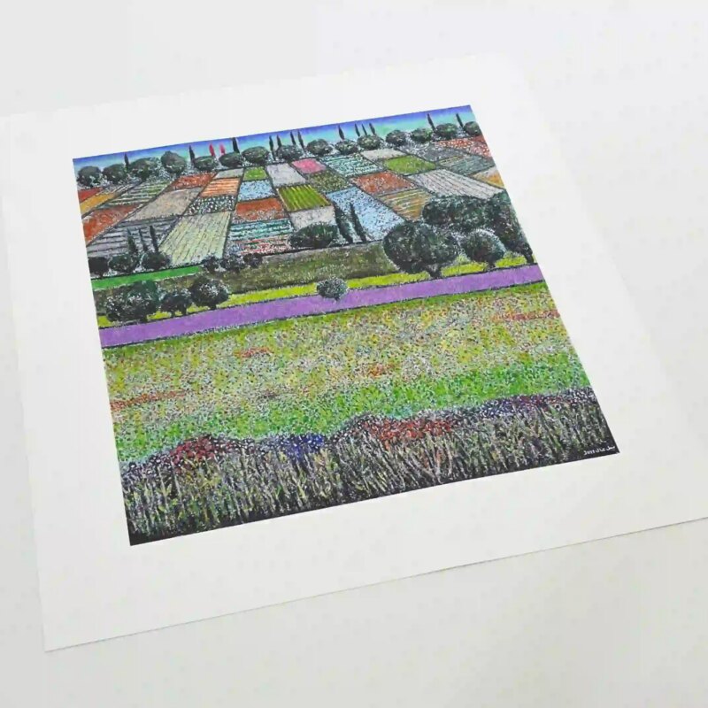 Palestinian Landscape by Nabil Anani