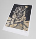 Gaza Art Print by Wadei Khaled - unframed