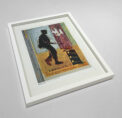 Ekhtilal by Asad Azi framed