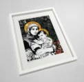 Mariam by Bashar Alhroub framed