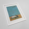 Sleepless by Mohammed Joha framed
