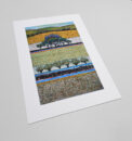Palestinian Landscape from Jenin unframed