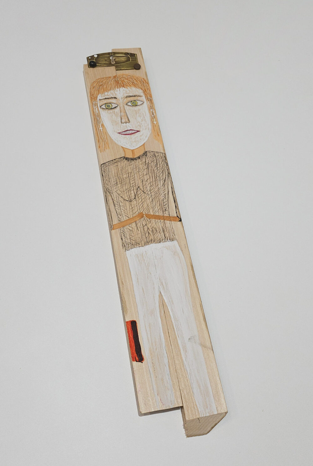 Portrait No.2 by Nihat Usta - Mixed Media