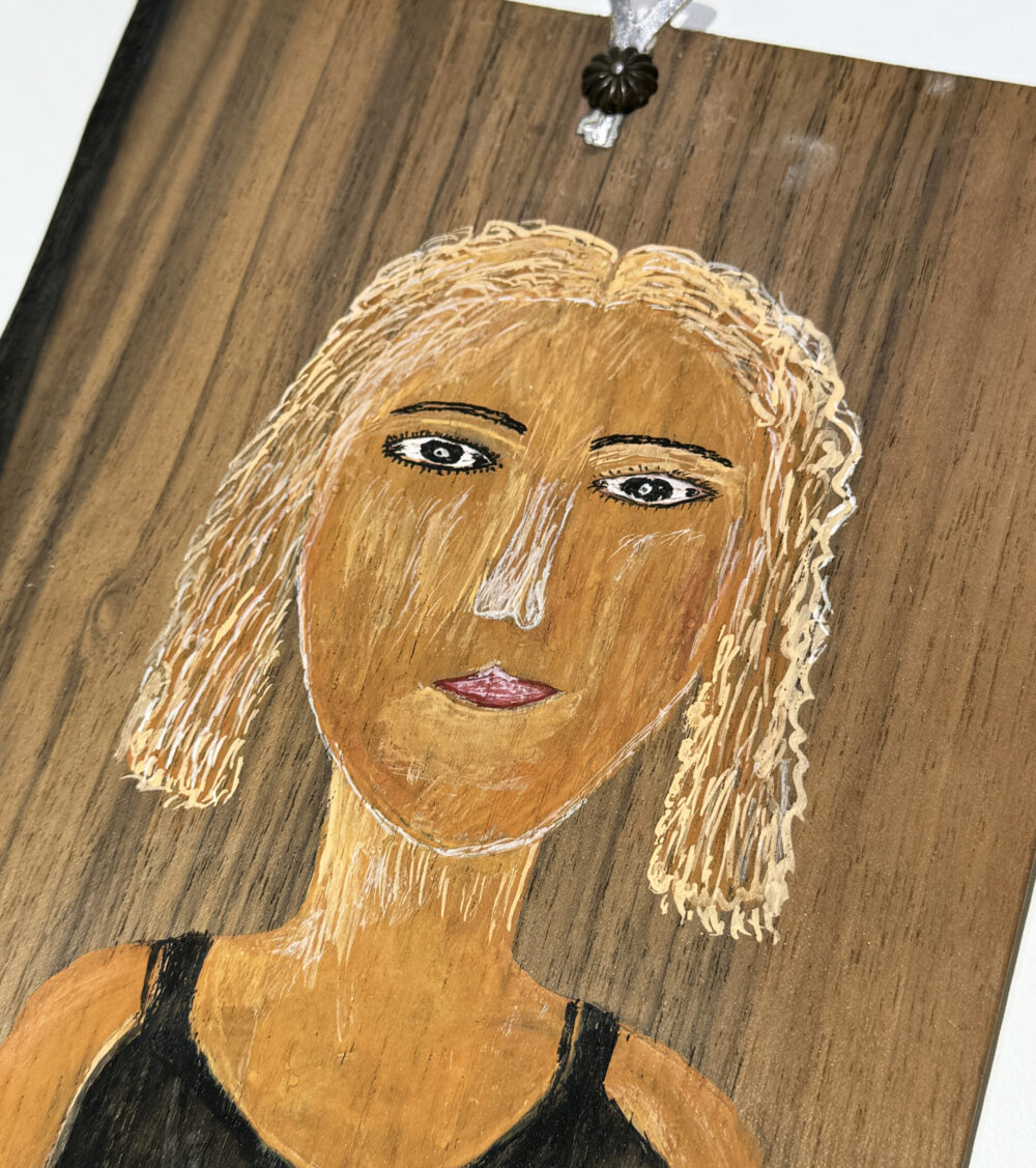 Portrait No.22 by Nihat Usta - Mixed Media