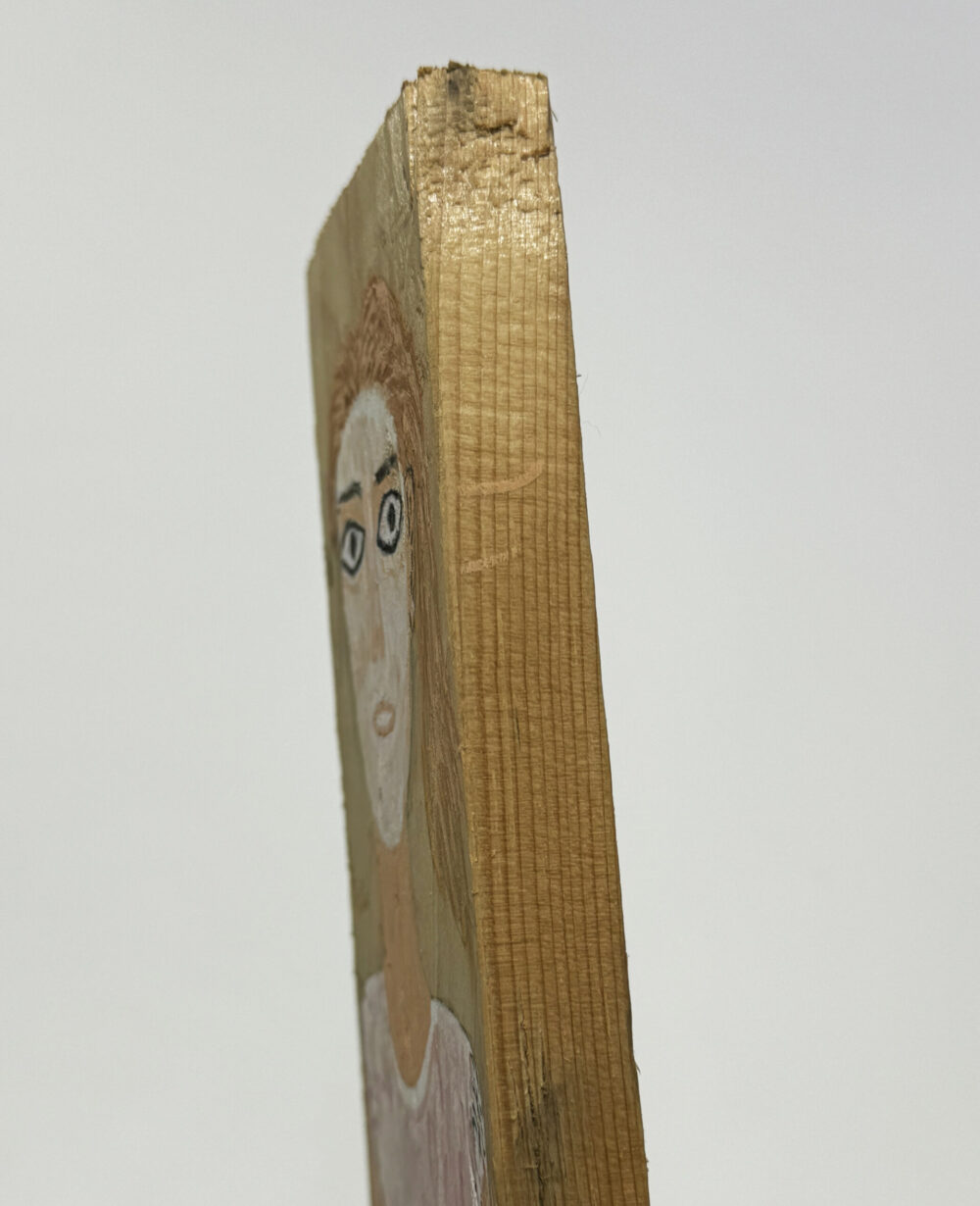 Portrait No.32 by Nihat Usta - Mixed Media