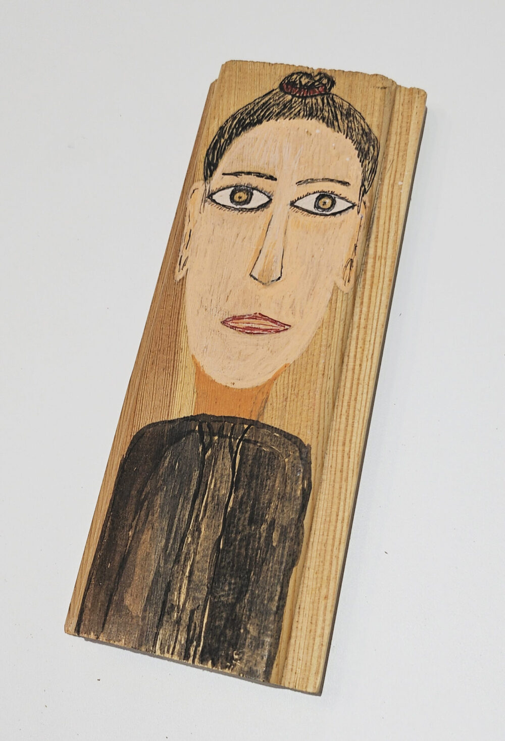 Portrait No.33 by Nihat Usta - Mixed Media