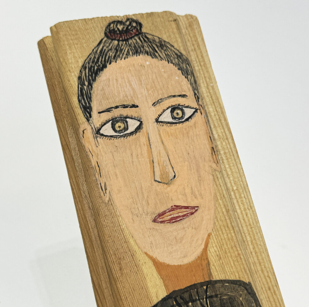 Portrait No.33 by Nihat Usta - Mixed Media
