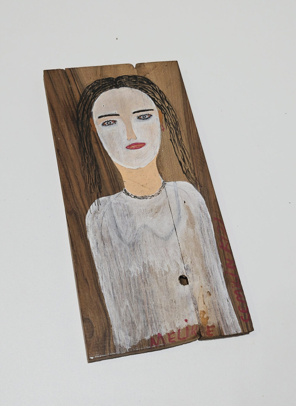 Portrait No.34 by Nihat Usta - Mixed Media