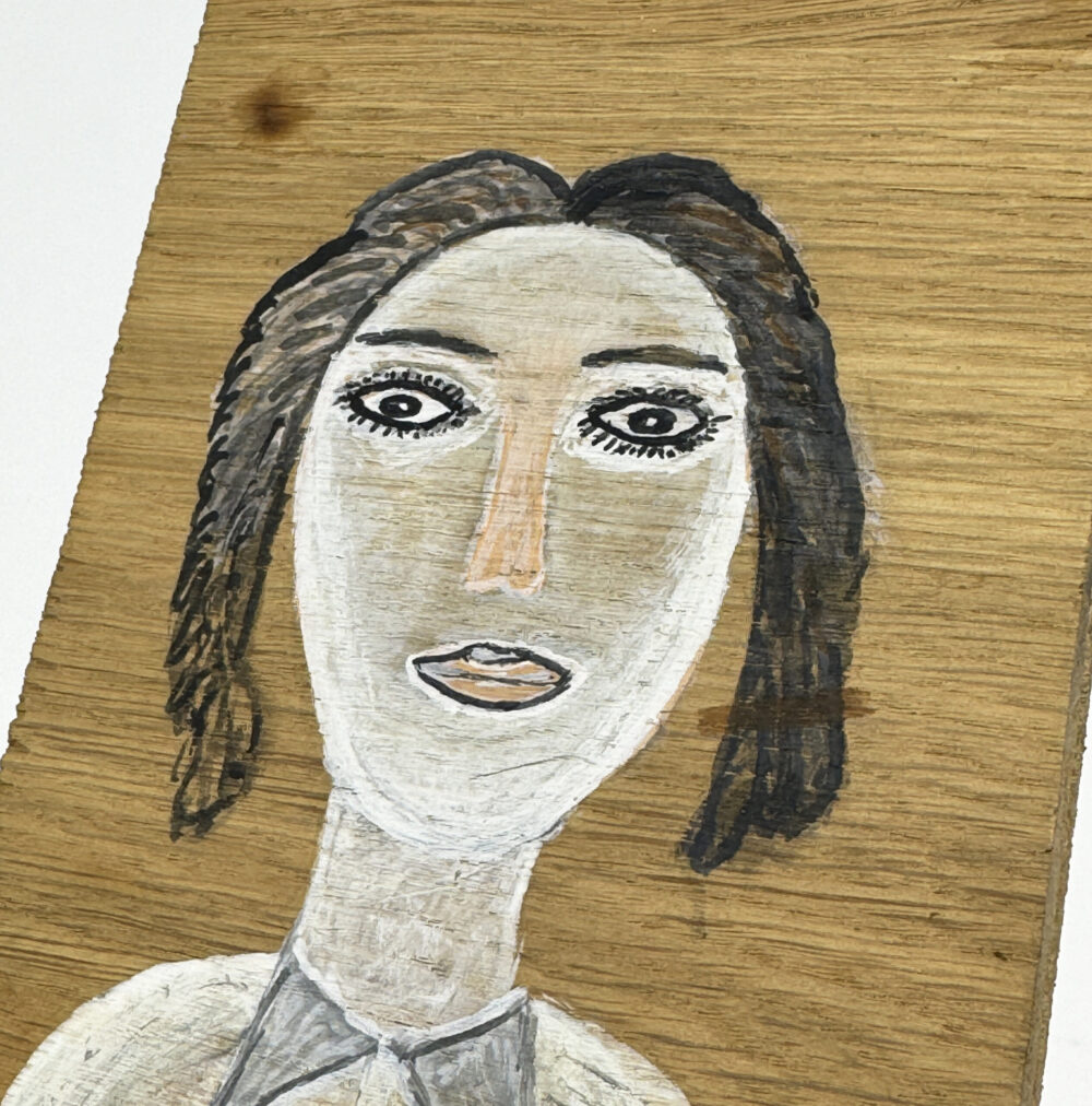 Portrait No.39 by Nihat Usta - Mixed Media
