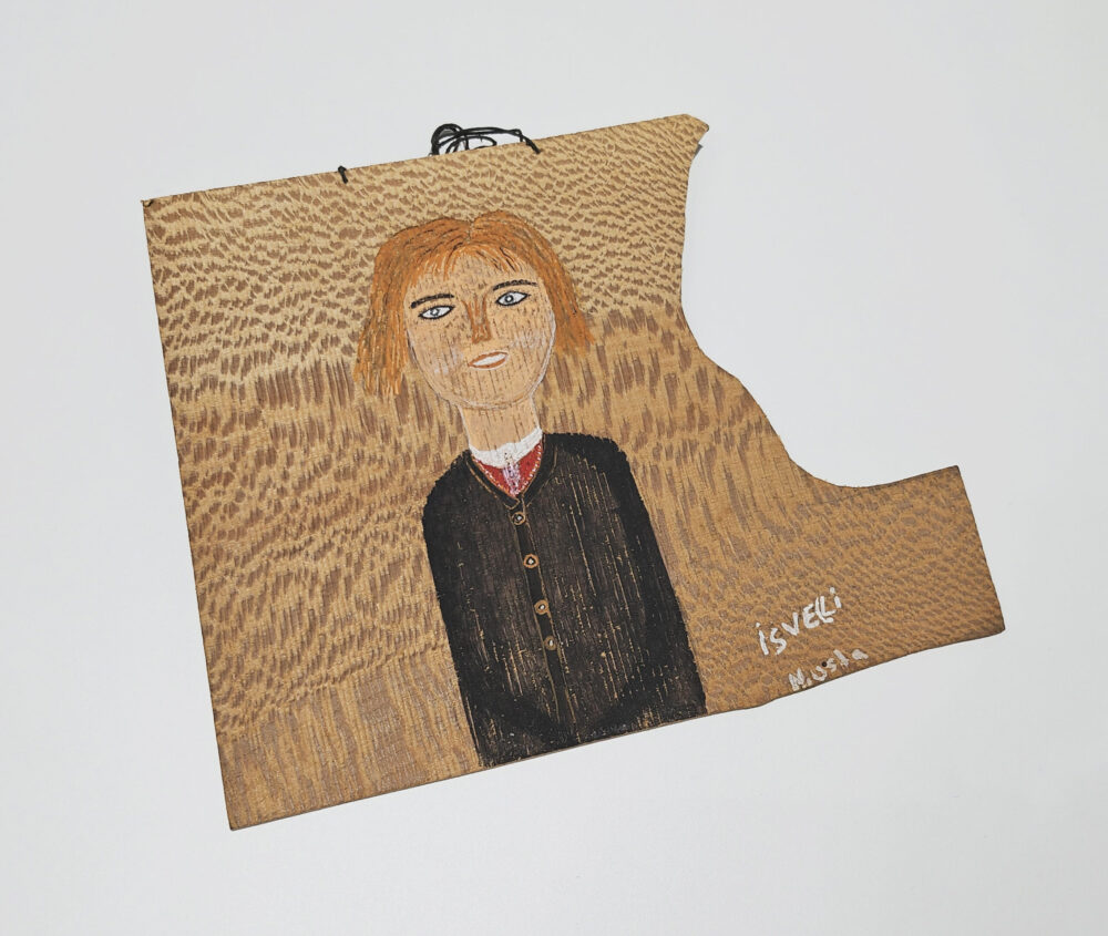 Portrait No.4 by Nihat Usta - Mixed Media