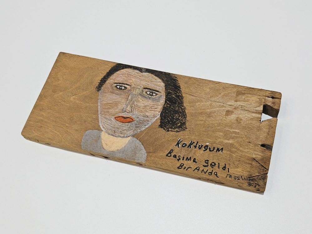 Portrait No.41 by Nihat Usta - Mixed Media