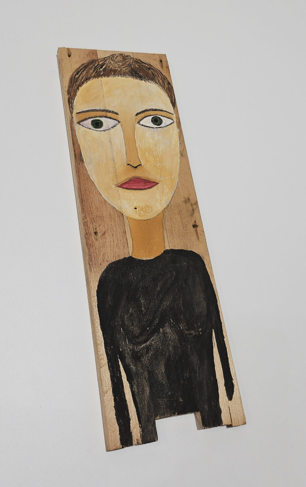 Portrait No.5 by Nihat Usta - Mixed Media