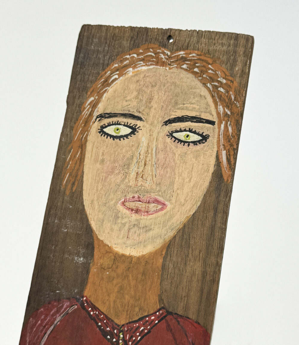 Portrait No.6 by Nihat Usta - Mixed Media