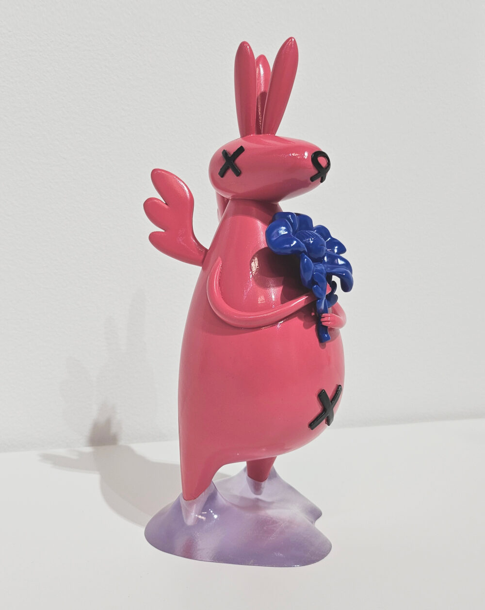 Rabbit Pink Sculpture