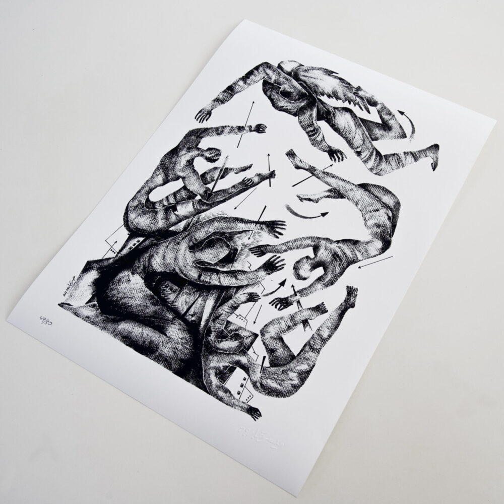 I’m Still Alive No.5 by Maisara Baroud - Limited Edition Print - Prints For Palestine