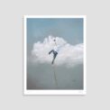 Musician in the Clouds by Khaled Hourani - Limited Edition Print