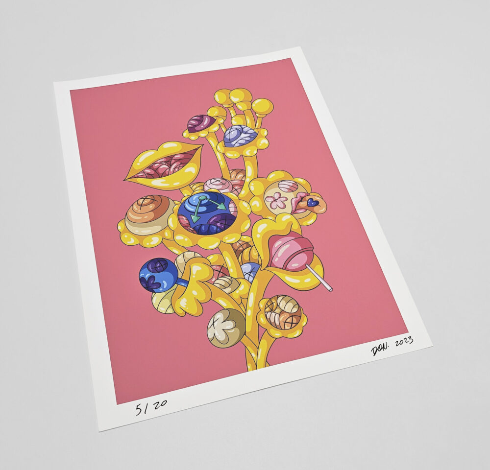Hyacinth by Don – Limited Edition Print