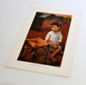 Here Sat My Father by Ismail Shammout - Rare Print