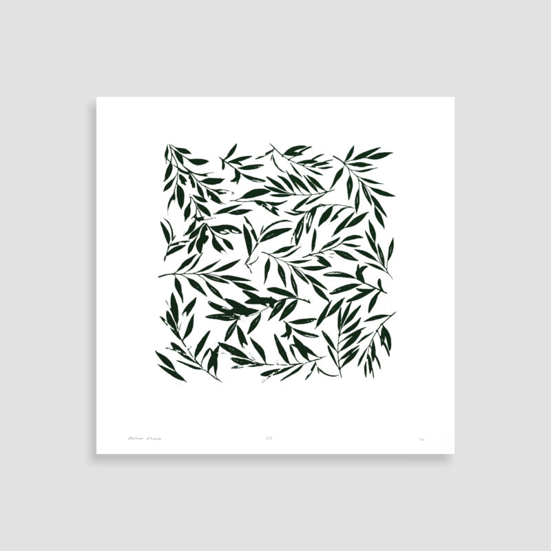 An Olive Branch by Bashar Alhroub - Silkscreen Art Print