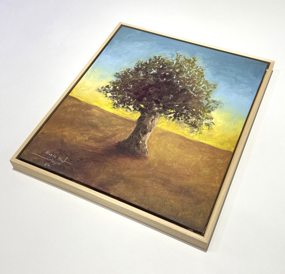 An Olive Tree by Alziz Atef - Canvas Art