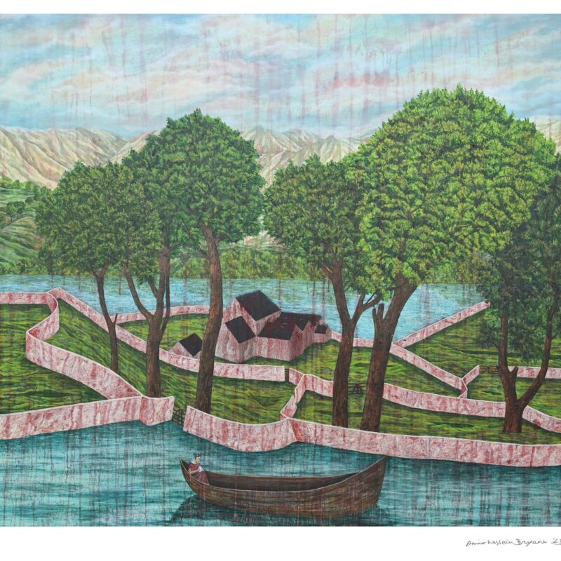 Canoe No. 1 by Amirhossein Bayani - Palestinian Artists