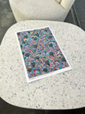 Abstract Palestinian Cityscape - Poster - Nabil Anani
