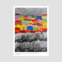 Jerusalem- City of Paradoxes No. 4 by Honsi Radwan - Posters