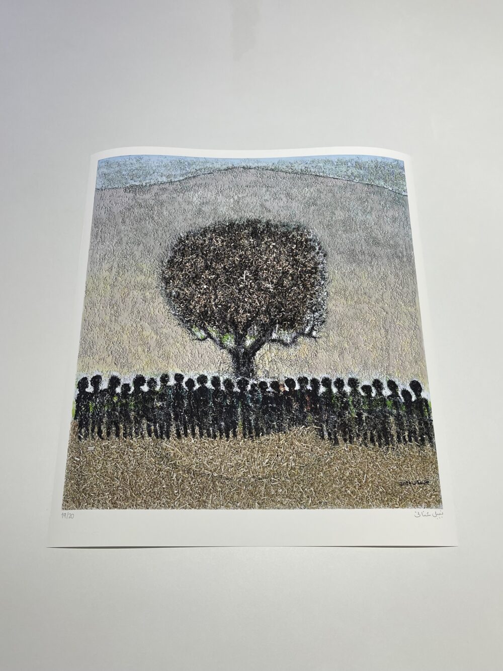 From Earth, We Rise by Nabil Anani - Limited Edition Print