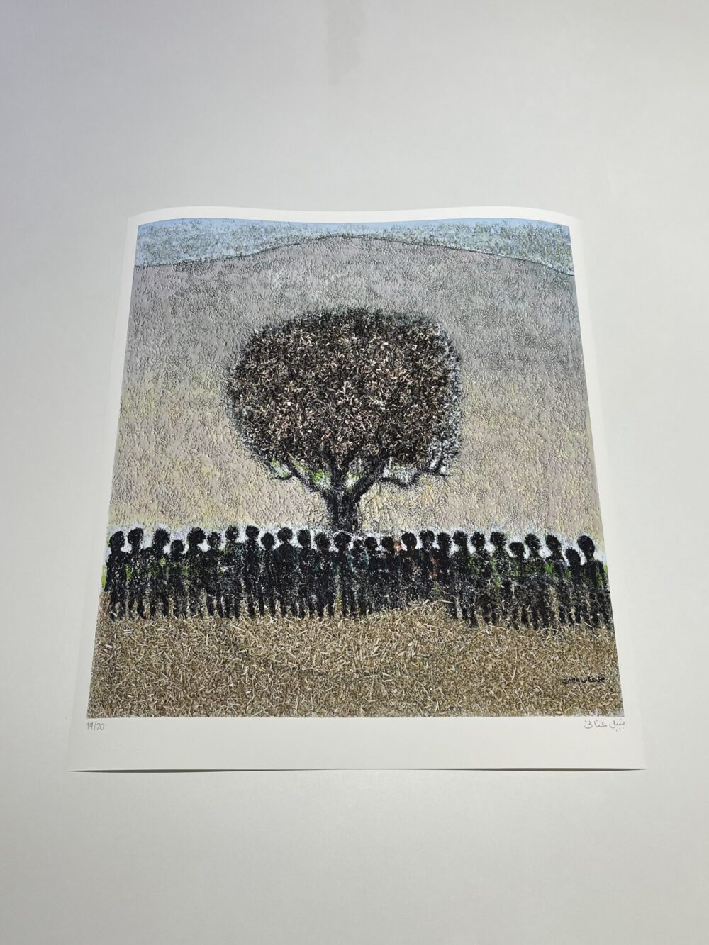 From Earth, We Rise by Nabil Anani - Limited Edition Print