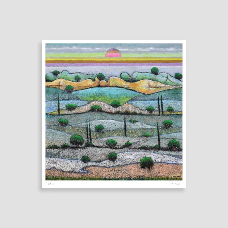 Nudes and Landscape by Nabil Anani - Limited Edition Print