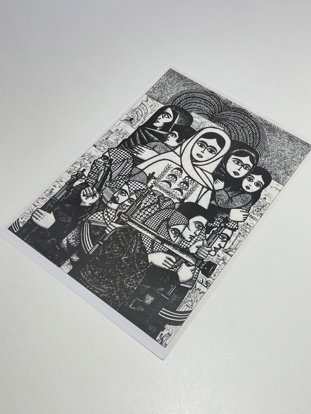 In Solidarity with Palestine by Burhan Karkutli - Rare Print