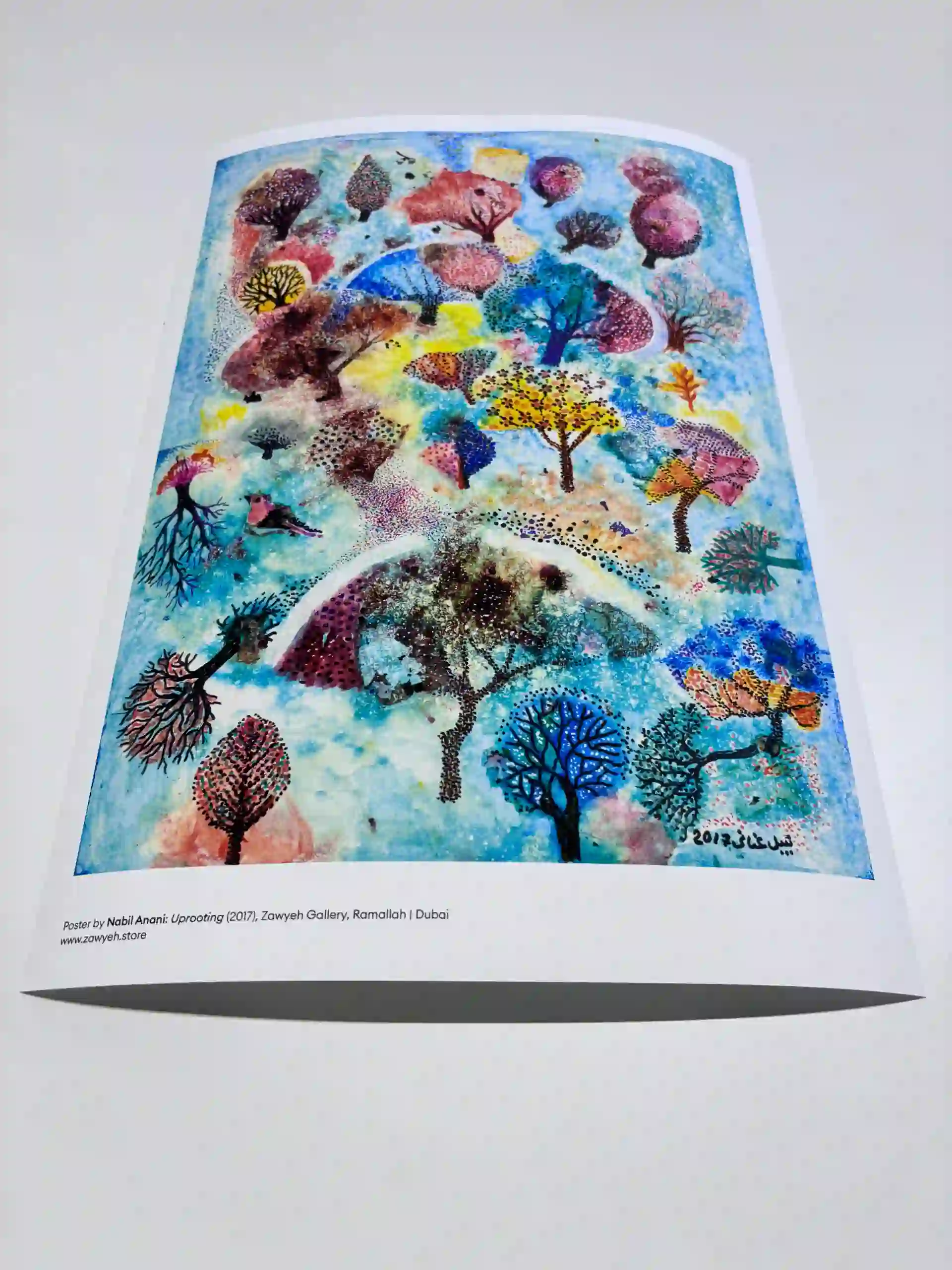 Uprooting by Nabil Anani - Posters