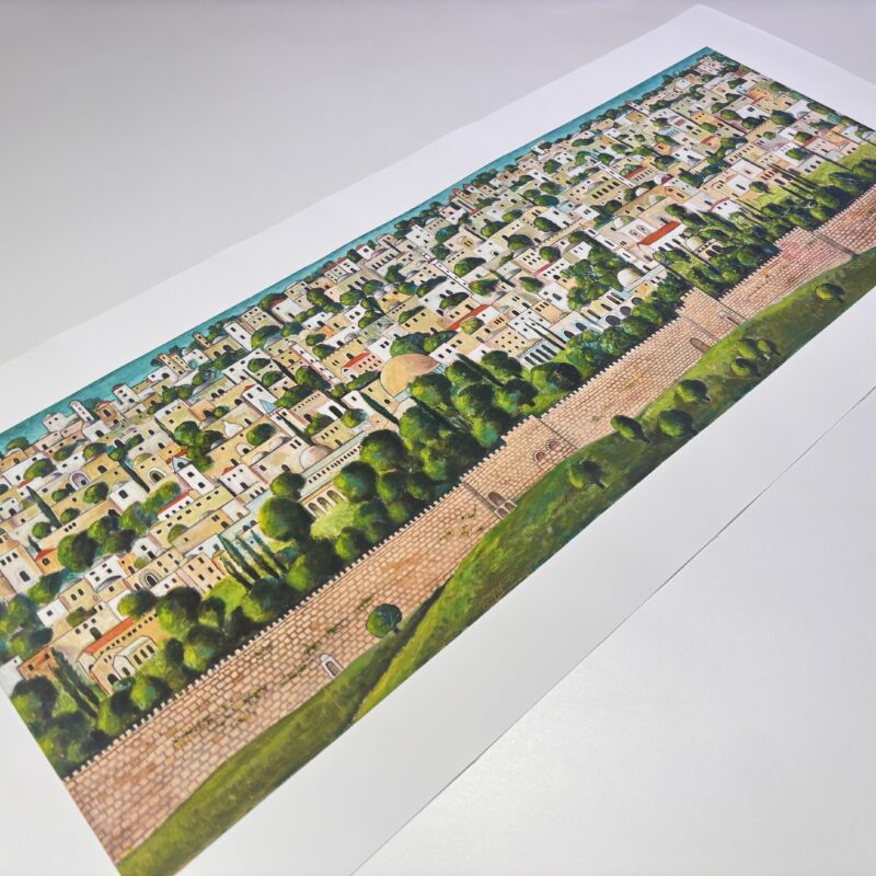 Jerusalem by Nabil Anani – Canvas Art Print