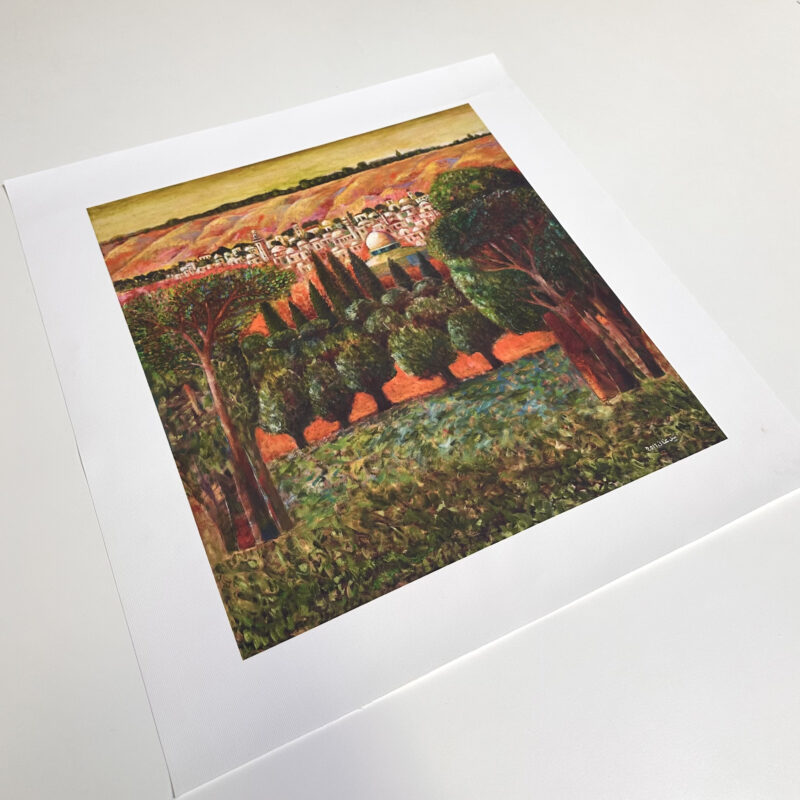 Jerusalem by Nabil Anani - Canvas Art Print