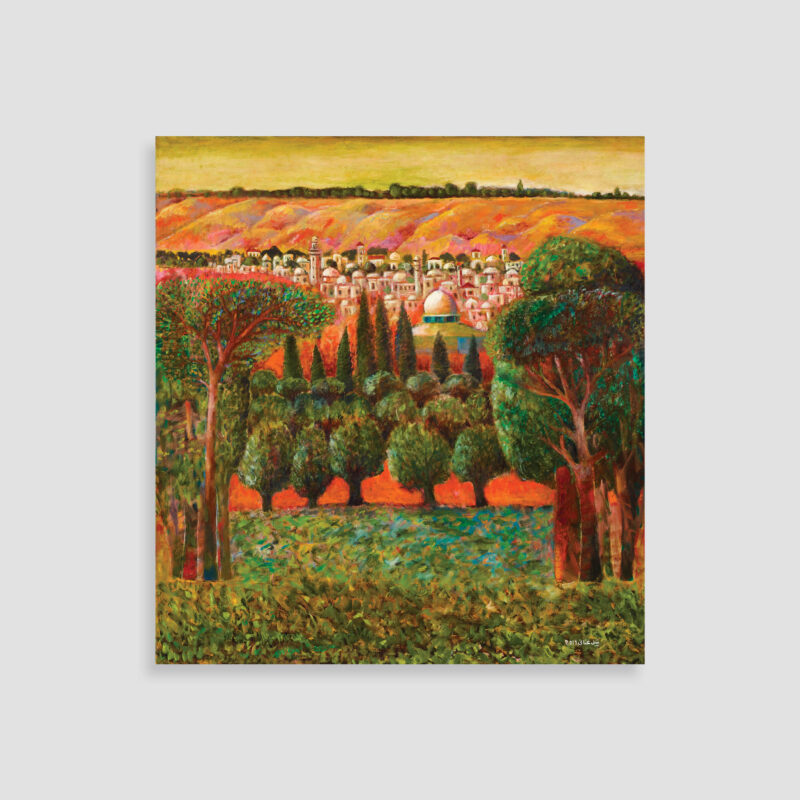 Jerusalem by Nabil Anani - Canvas print