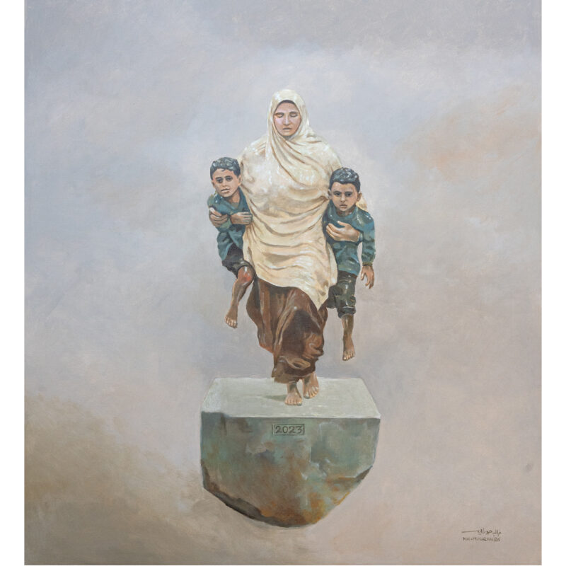 Motherhood Statue by Khaled Hourani