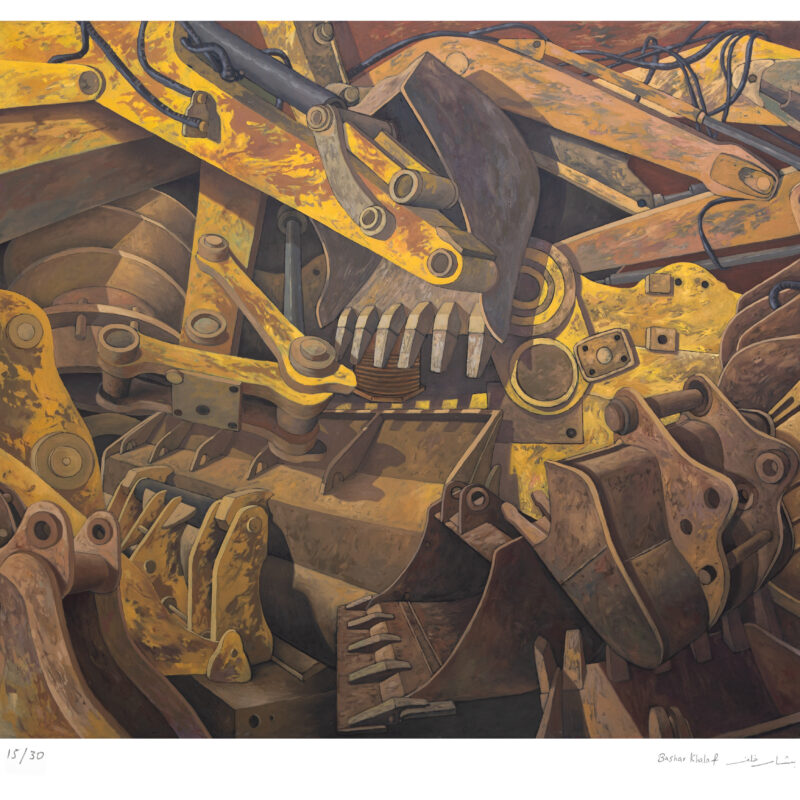 Junk Garden No. 3 by Bashar Khalaf - Limited Edition Print