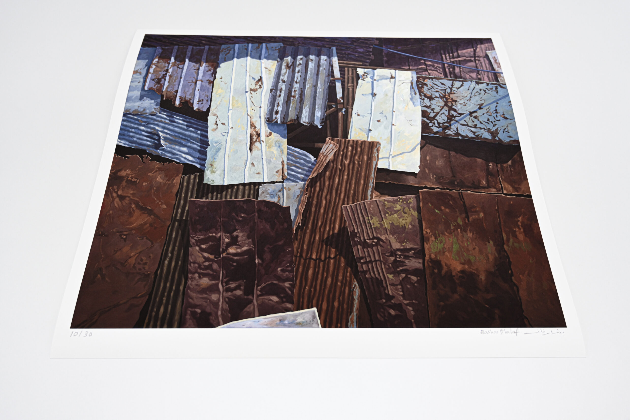 Junk Garden No. 5 by Bashar Khalaf - Limited Edition Print - Image 3