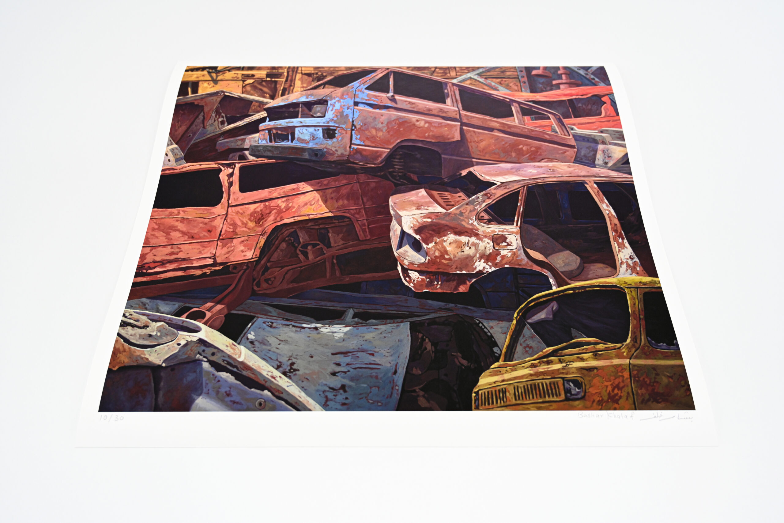 Junk Garden No. 7 by Bashar Khalaf - Limited Edition Print - Image 3
